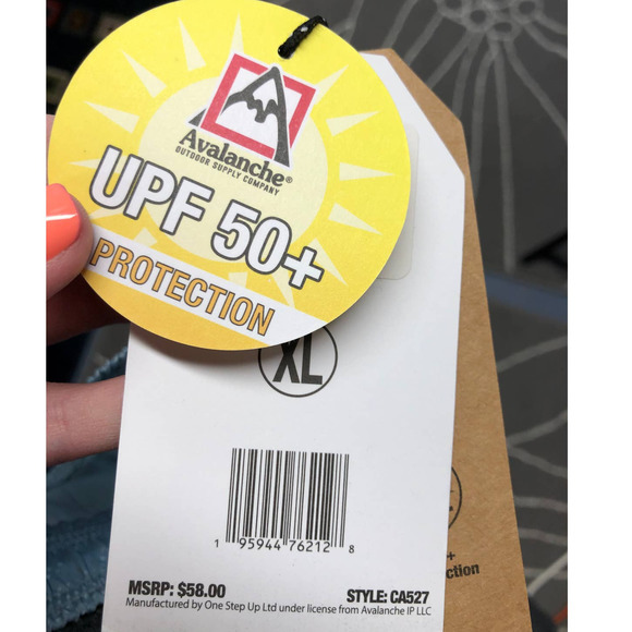 Mens Avalanche UPF‎ 50 Shorts Sz XL, Blue Camo Graphic Print - Picture 10 of 10